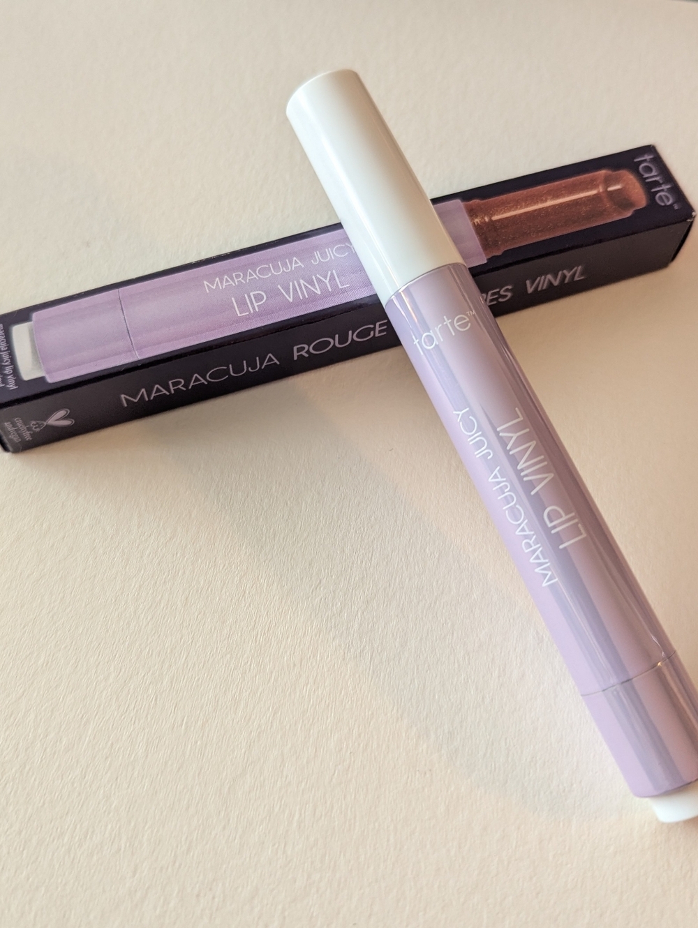 NIB Tarte Maracuja Juicy Lip Vinyl in Shimmering Cinnamon Spice